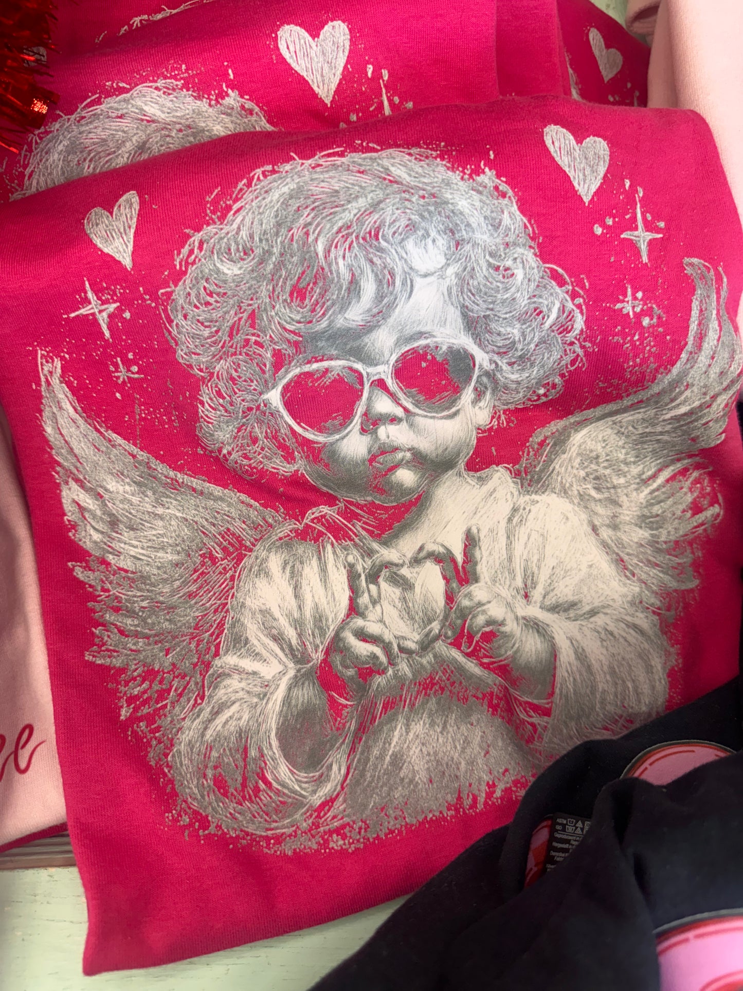 VDAY SALE - Short Sleeve Cupid Angel