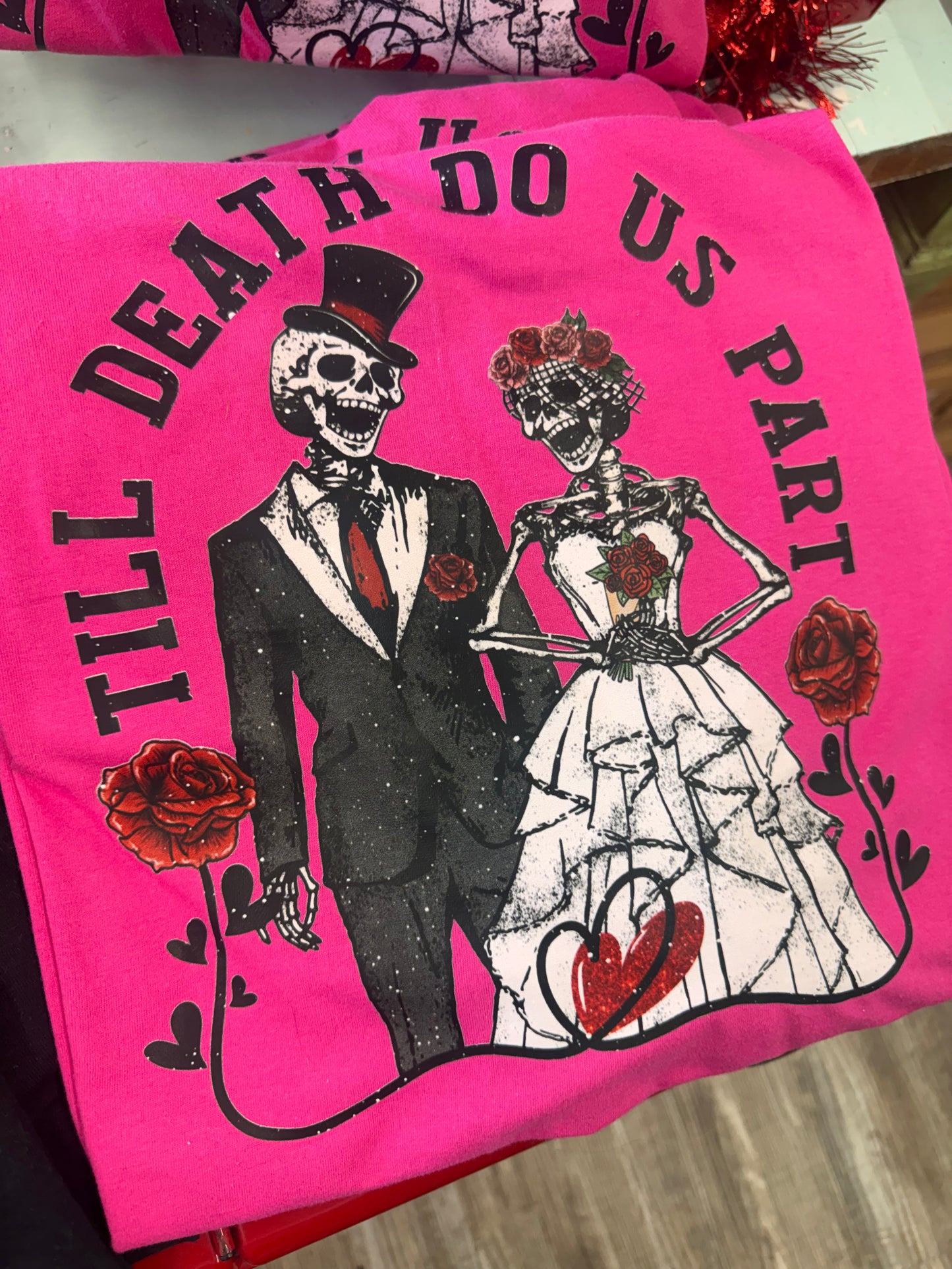 VDAY SALE - Short Sleeve Til Death Do Us Part