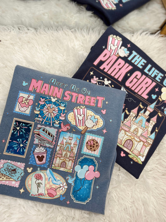 Meet Me On Main Street Graphic Tee