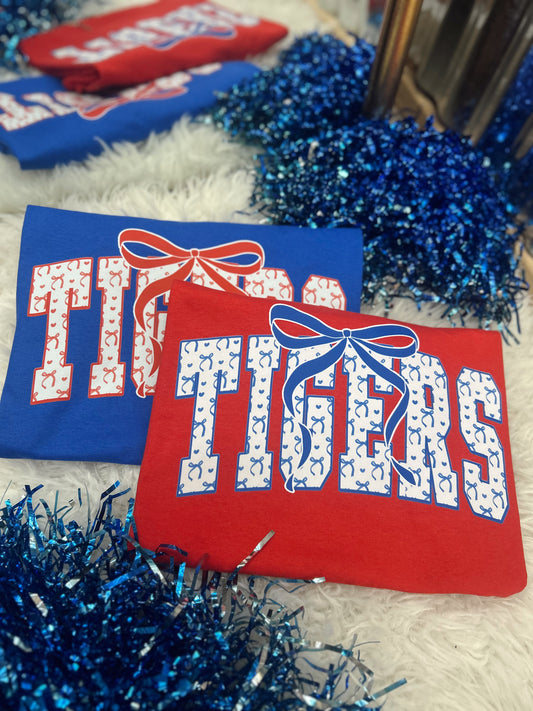 Tigers with Bow Graphic Tee