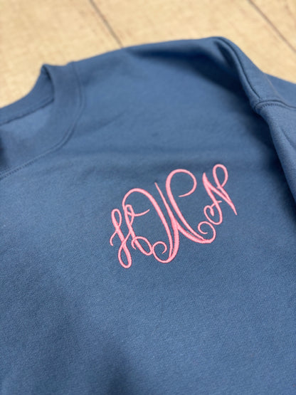 Embroidery - Monogram Vine