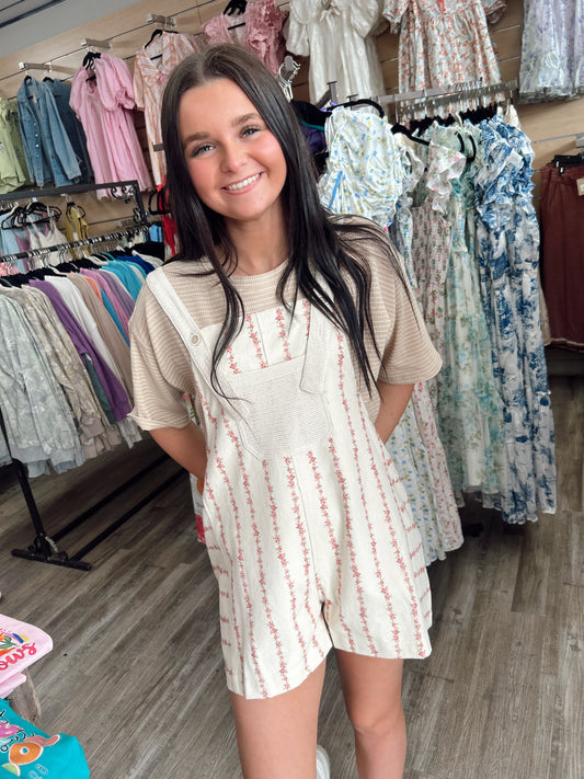 Floral Frenzy Romper