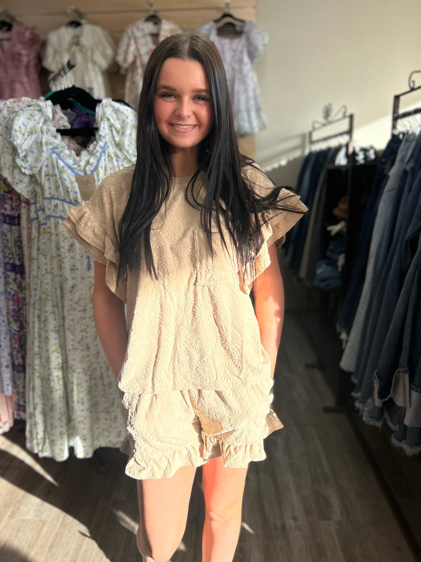 Tomorrow's The Day 2 Piece Set - Taupe