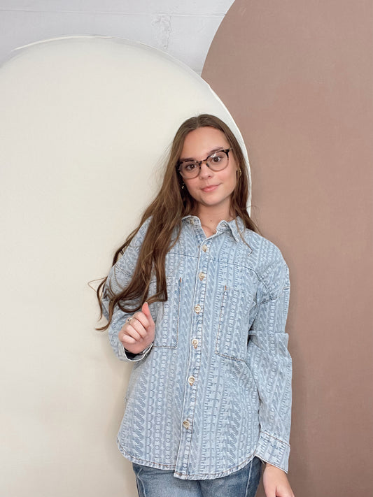 Good Graces Denim Shirt