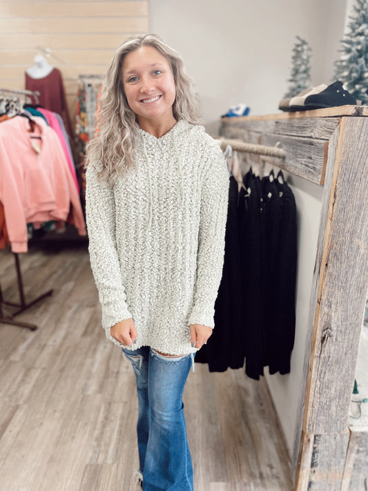 In The City Popcorn Knit Sweater
