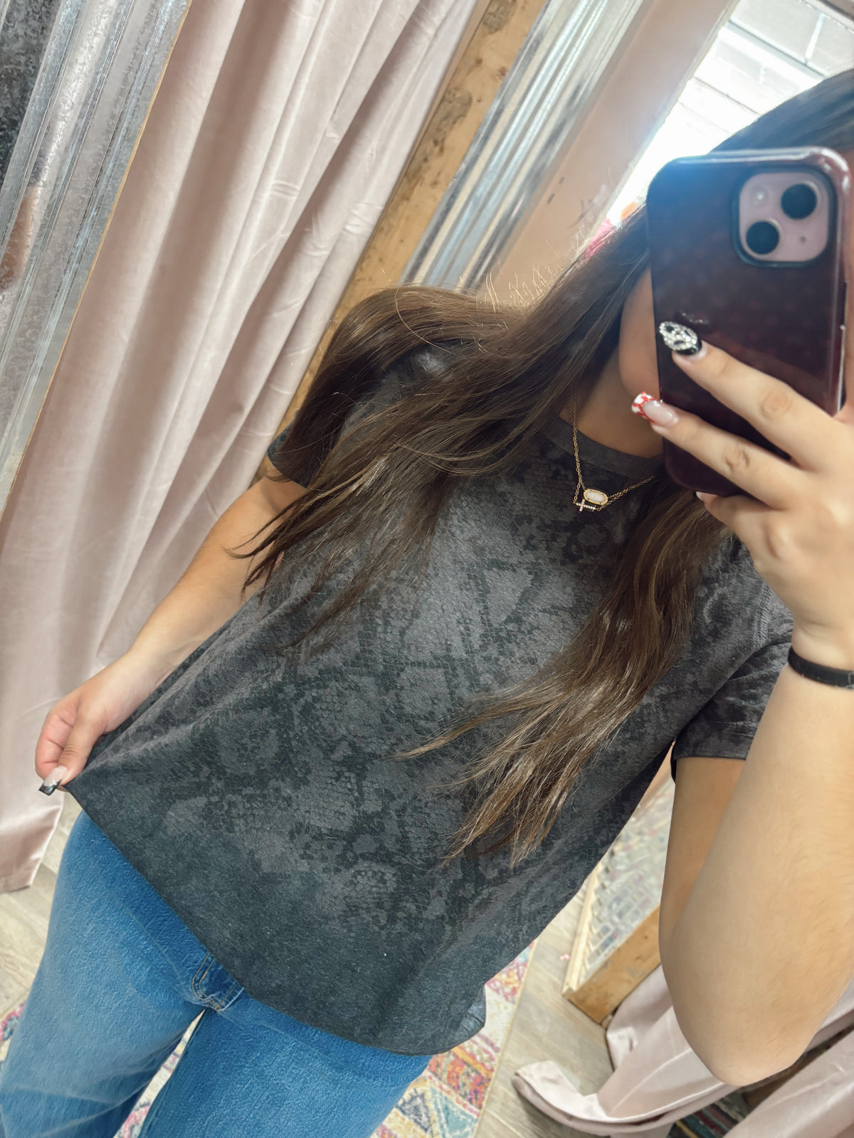 DB - Crewneck Short Sleeve Top Snake