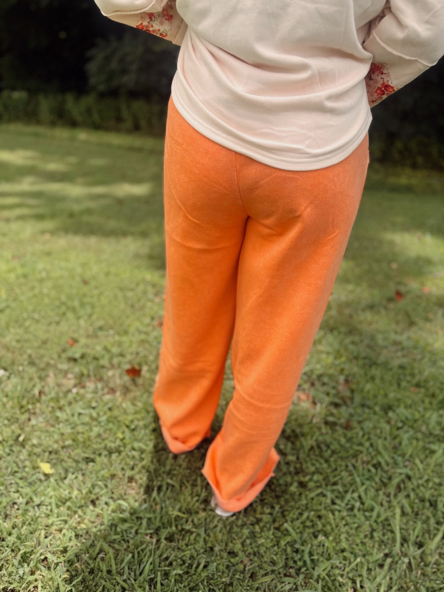 Change My Mind Sweatpants - Lt Orange