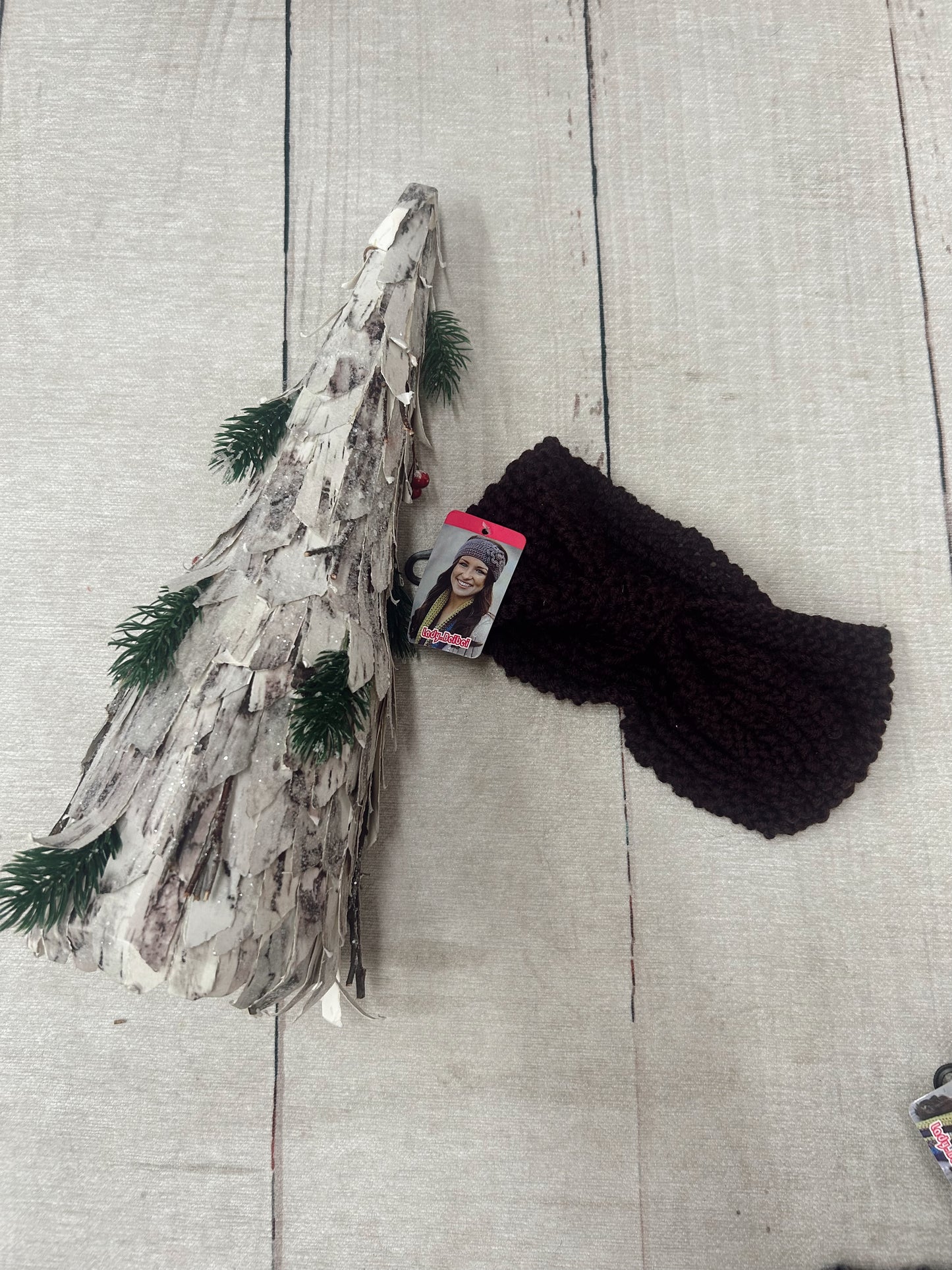 Crochet Headband - Brown