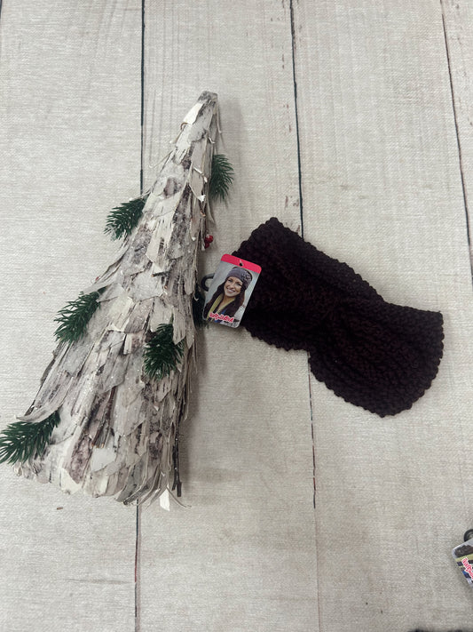 Crochet Headband - Brown