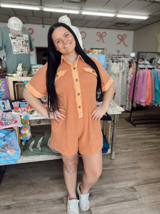 Sweet Citrus Romper
