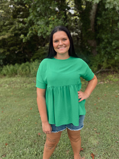 Keep Me Cute Top - Green