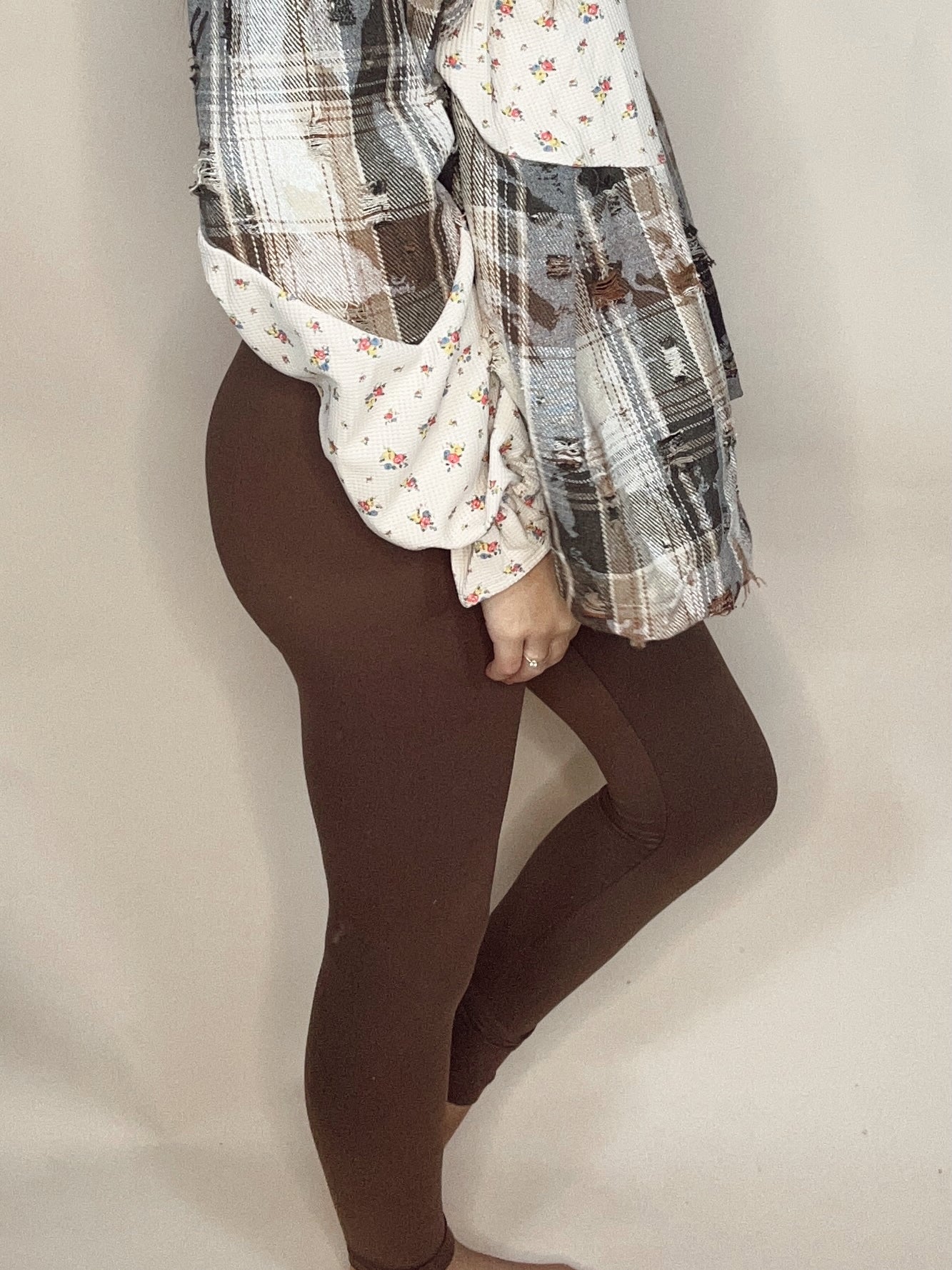 The Best Leggings - Brown