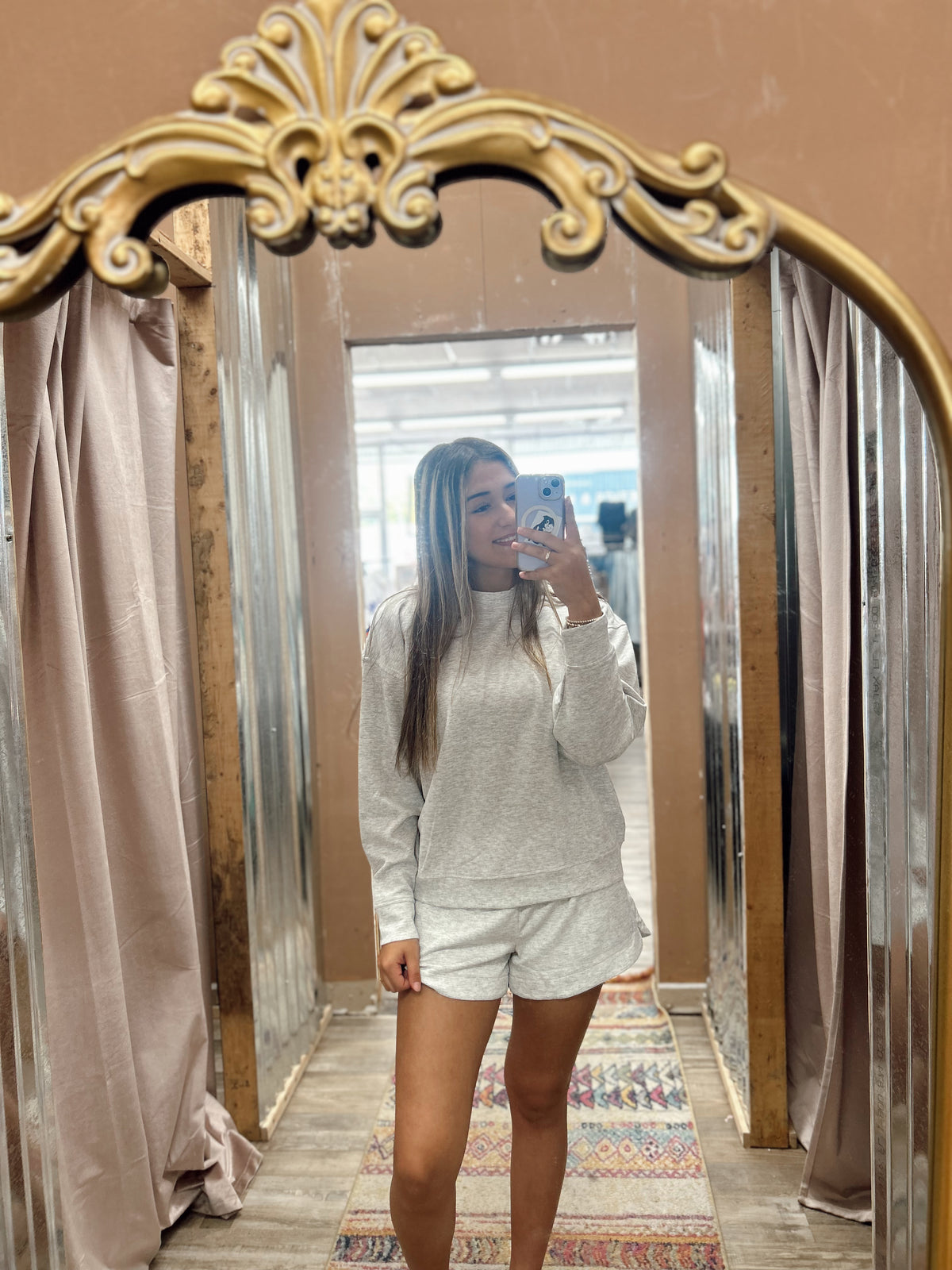 Cozy Cabin 2 Piece Set - H Grey