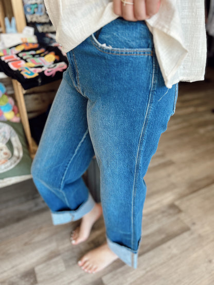 Mikayla Wide Leg Jeans