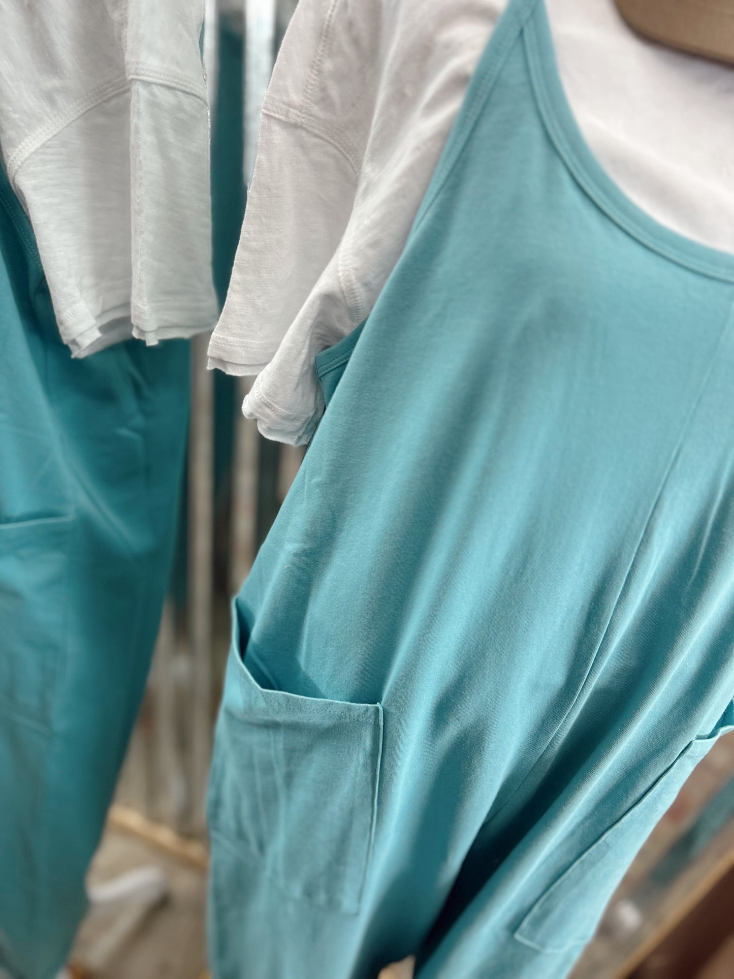 DOORBUSTER Jumpsuit - Dusty Teal