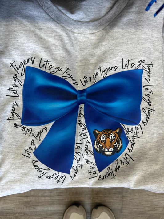 Tigers Bow Graphic Tee