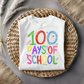 100 Days Chalk Doodle Graphic Tee