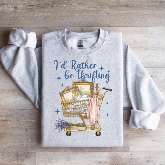 I'd Rather Be Thrifting Buggy Graphic Tee