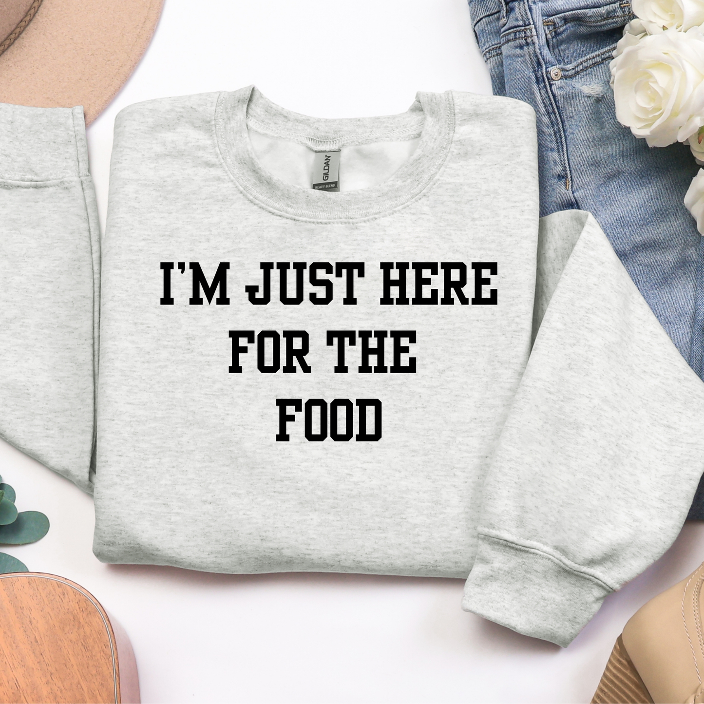 I'm Just Here for the Food Graphic Tee