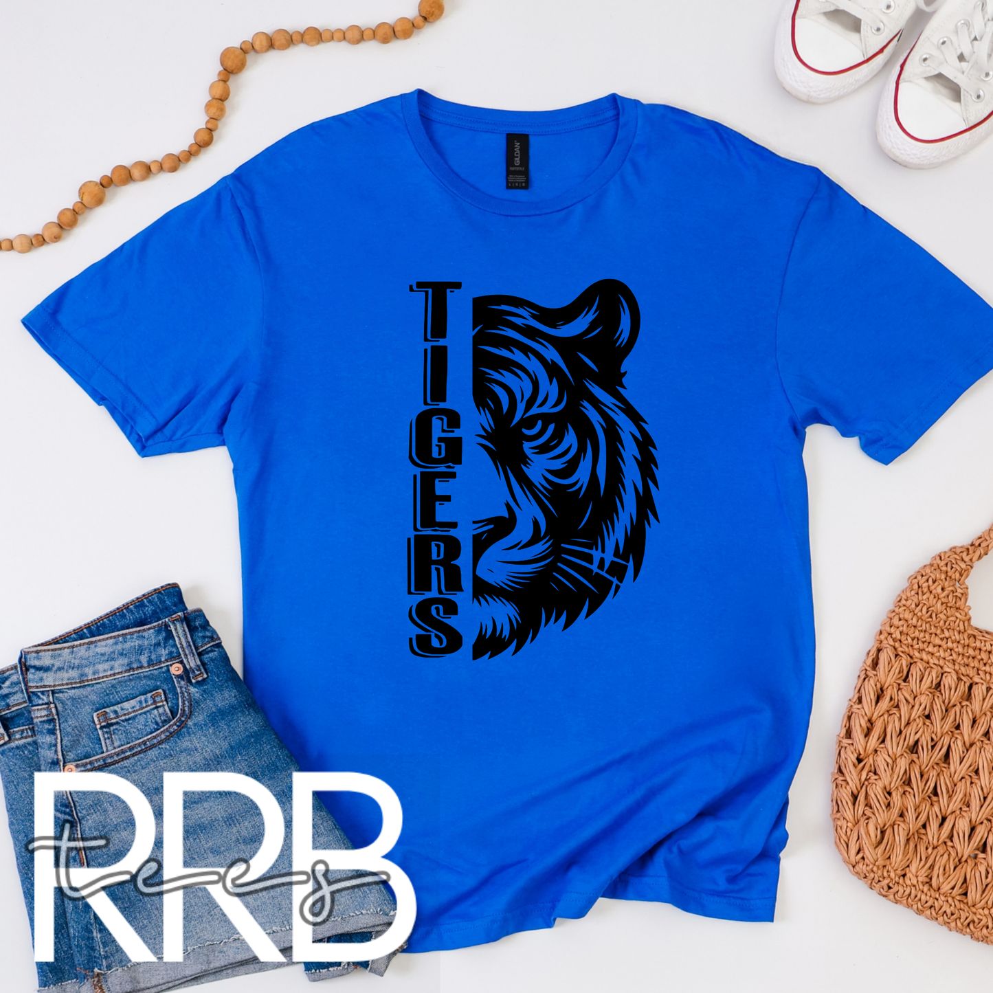 Half Tigers Half Tigers Head Graphic Tee