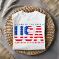 Patriotic Graphic Tee - 10