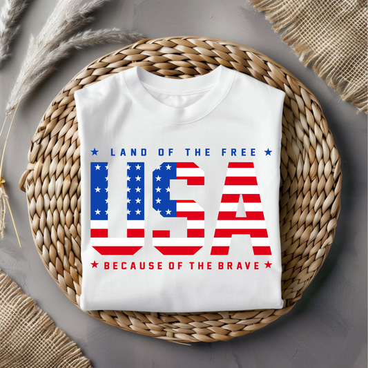 Patriotic Graphic Tee - 10