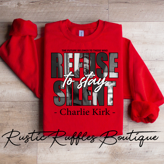 Refuse To Stay Silent Graphic Tee
