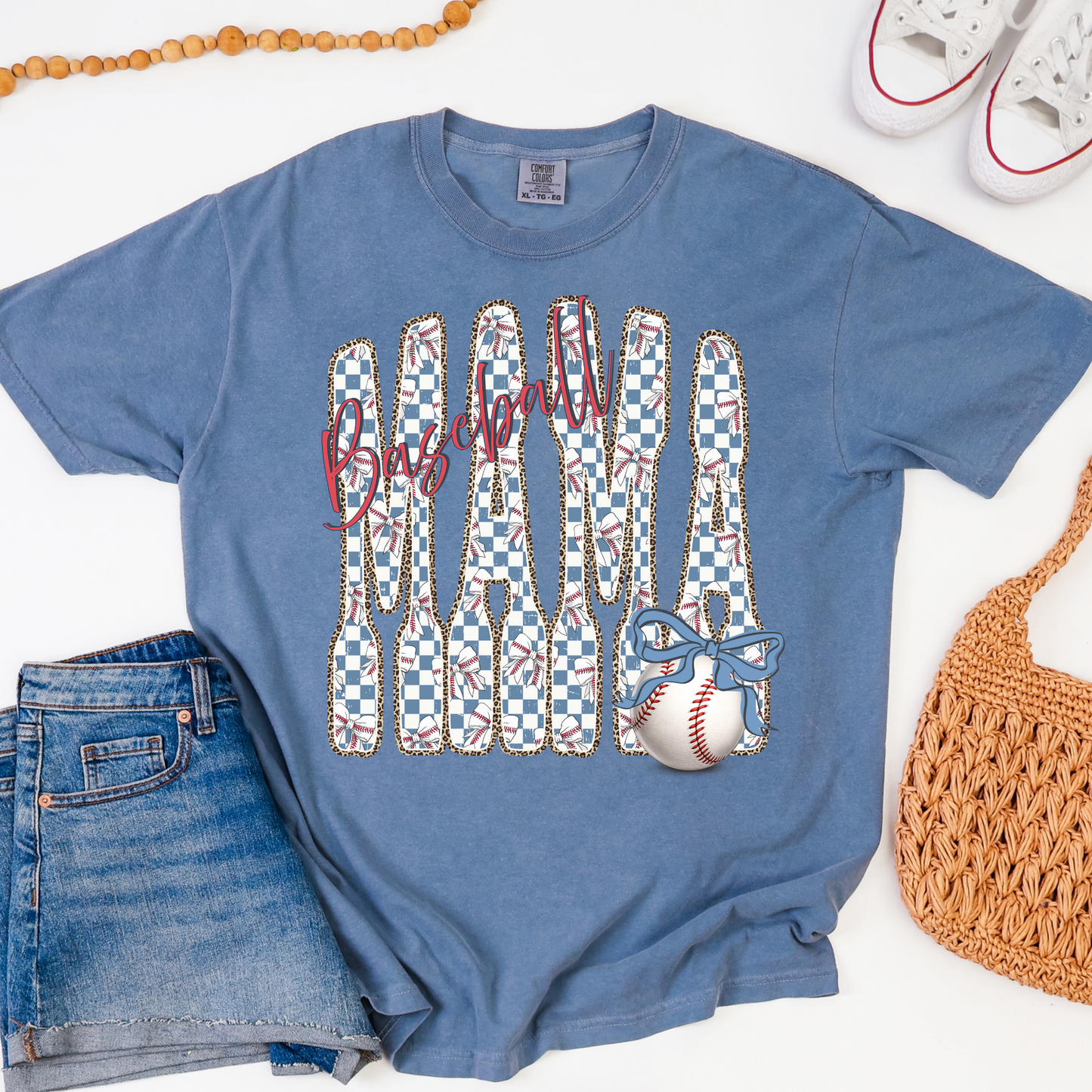 Baseball Mama Graphic Tee