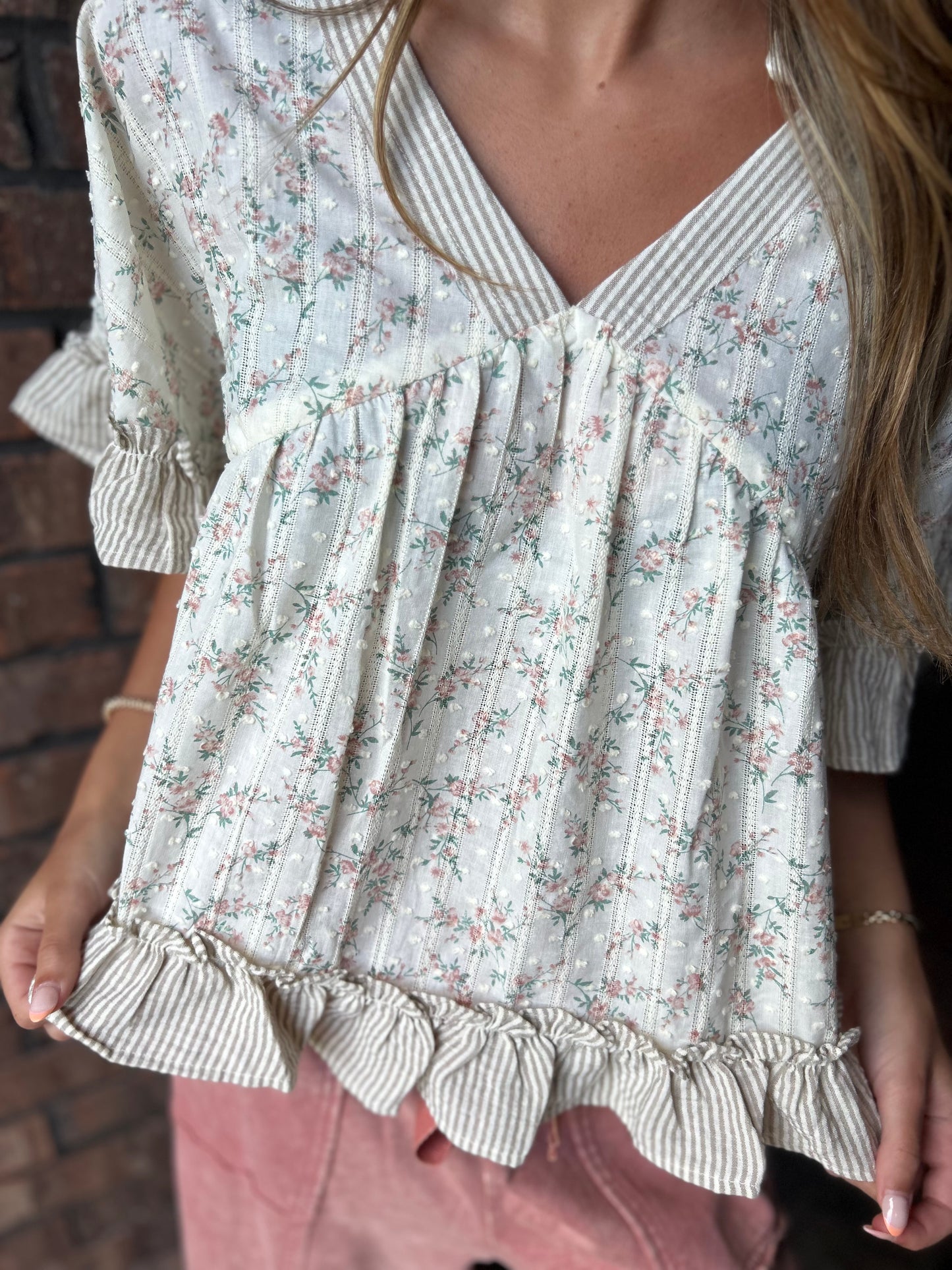Danity Daze Floral Top