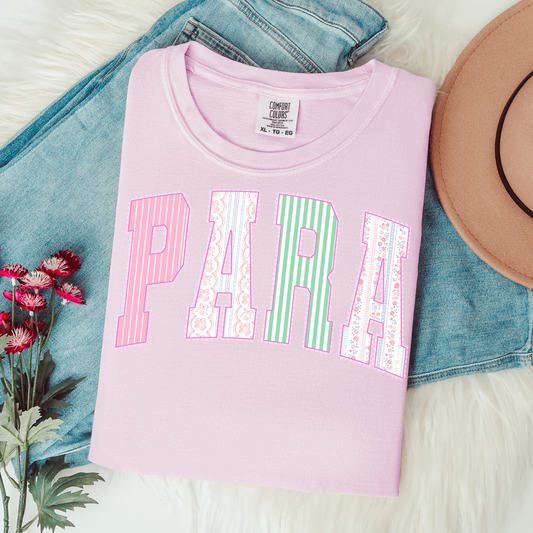 Para Pastel Varsity Graphic Tee