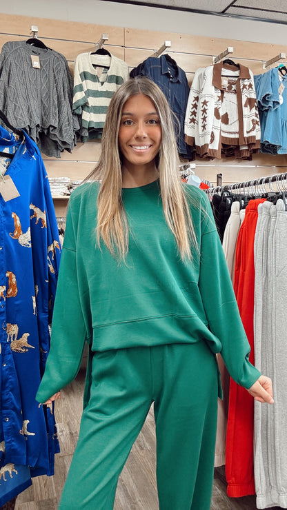 Weekend Plans 2 Piece Set - Hunter