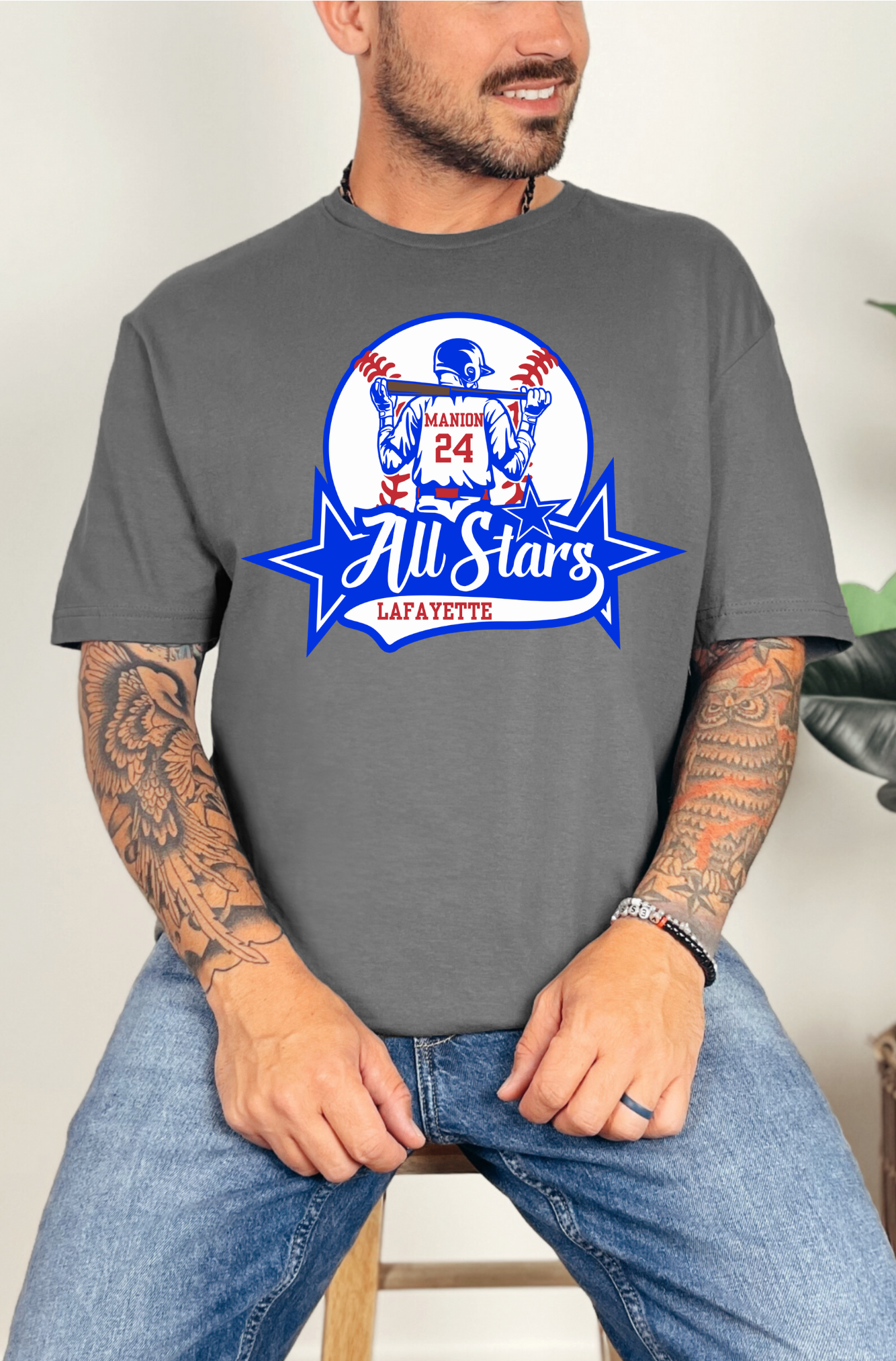 Lafayette Little League All Stars - BASEBALL ALL STAR CUSTOM