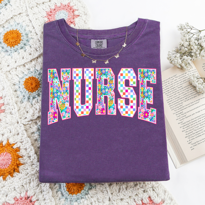 Nurse Retro Graphic Tee