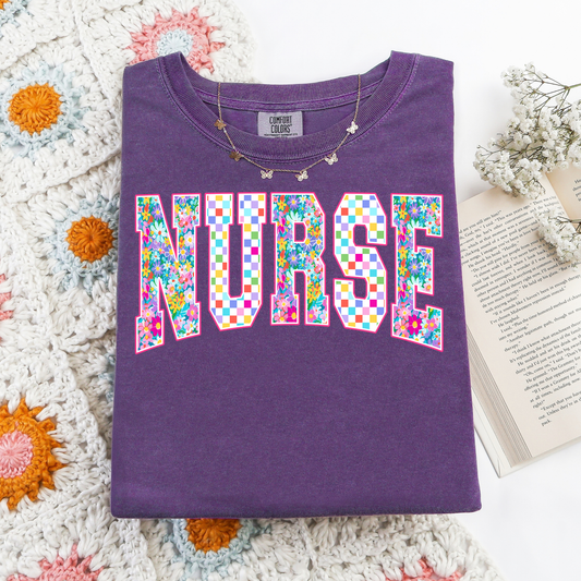 Nurse Retro Graphic Tee
