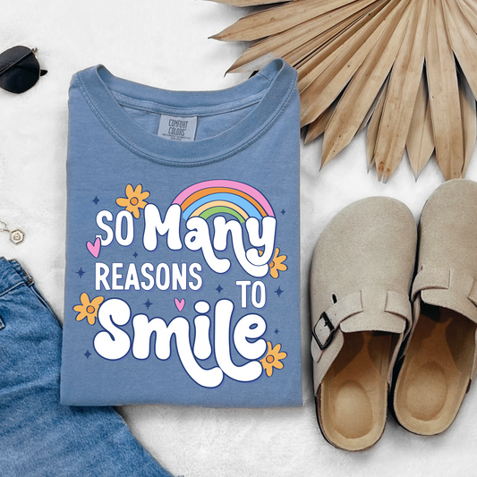 Reasons To Smile Graphic Tee