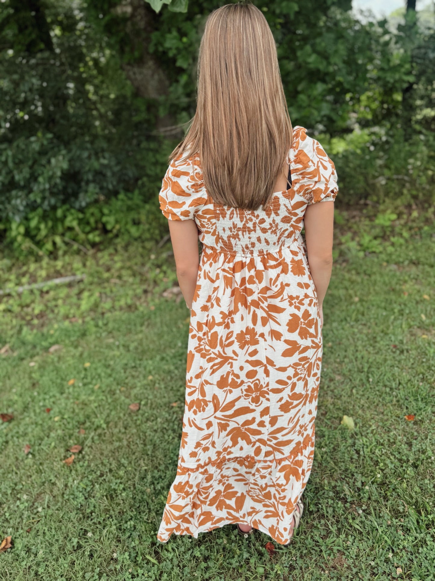 Kind Words Floral Midi Dress