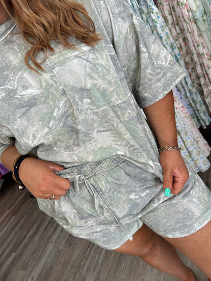 Give It To Me Camo 2 Piece Set