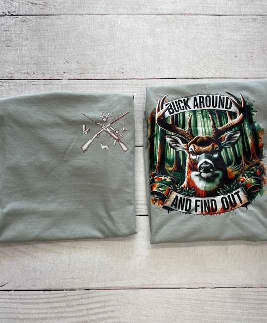 Buck Around Graphic Tee