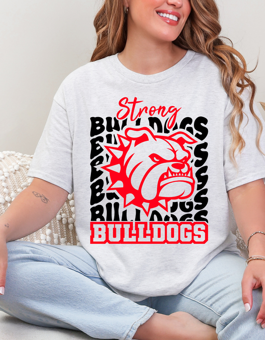 Bulldog Strong Graphic Tee