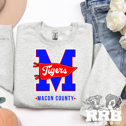 Macon County Tigers Big M - Hoco
