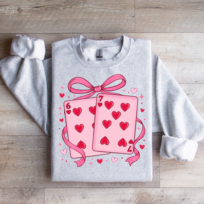 67 Heart Cards Graphic Tee