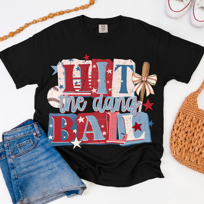 Hit The Dang Ball Graphic Tee