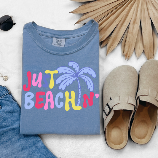 Just Beachin' Graphic Tee