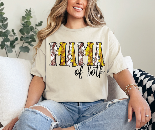 Mama Of Both Graphic Tee - Adult