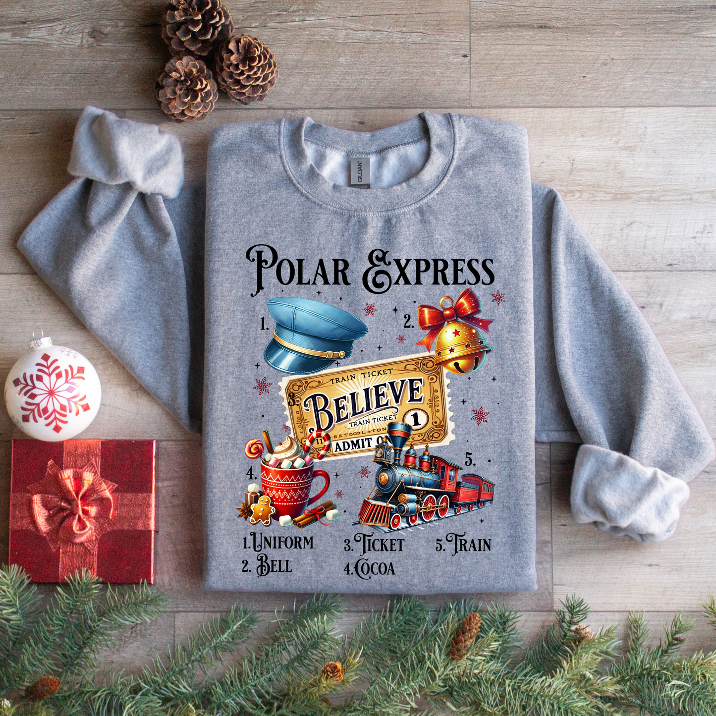 Polar Express Graphic Tee - 9