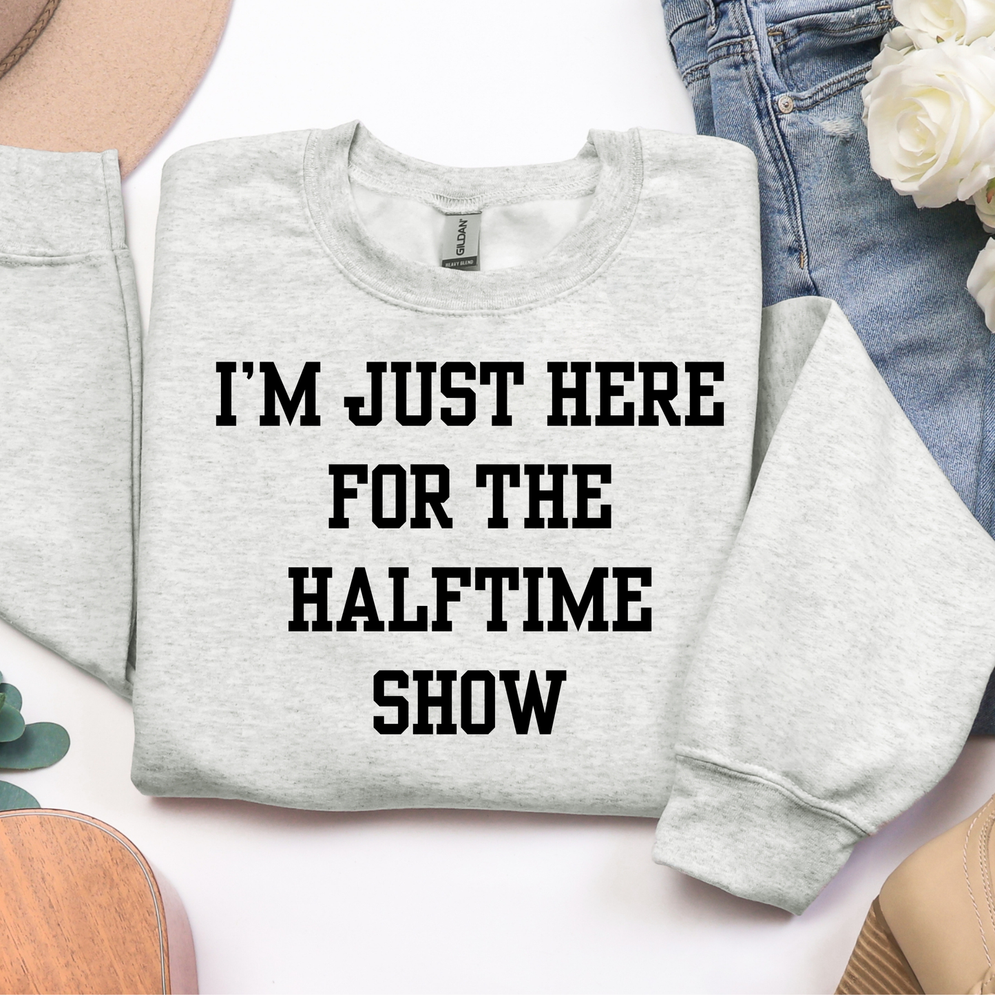 I'm Just Here for The Halftime Show Graphic Tee