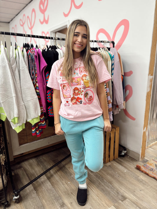 Cozy Queen Jogging Pants - Dusty Teal