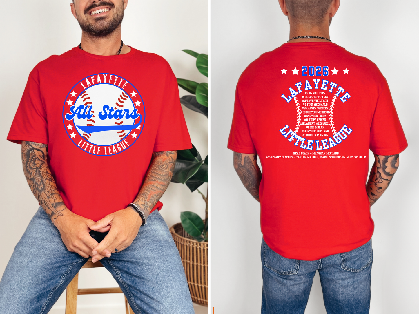 Lafayette Little League All Stars - T-Ball B