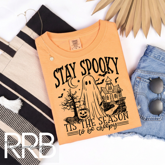 Stay Spooky Tis The Season Graphic Tee