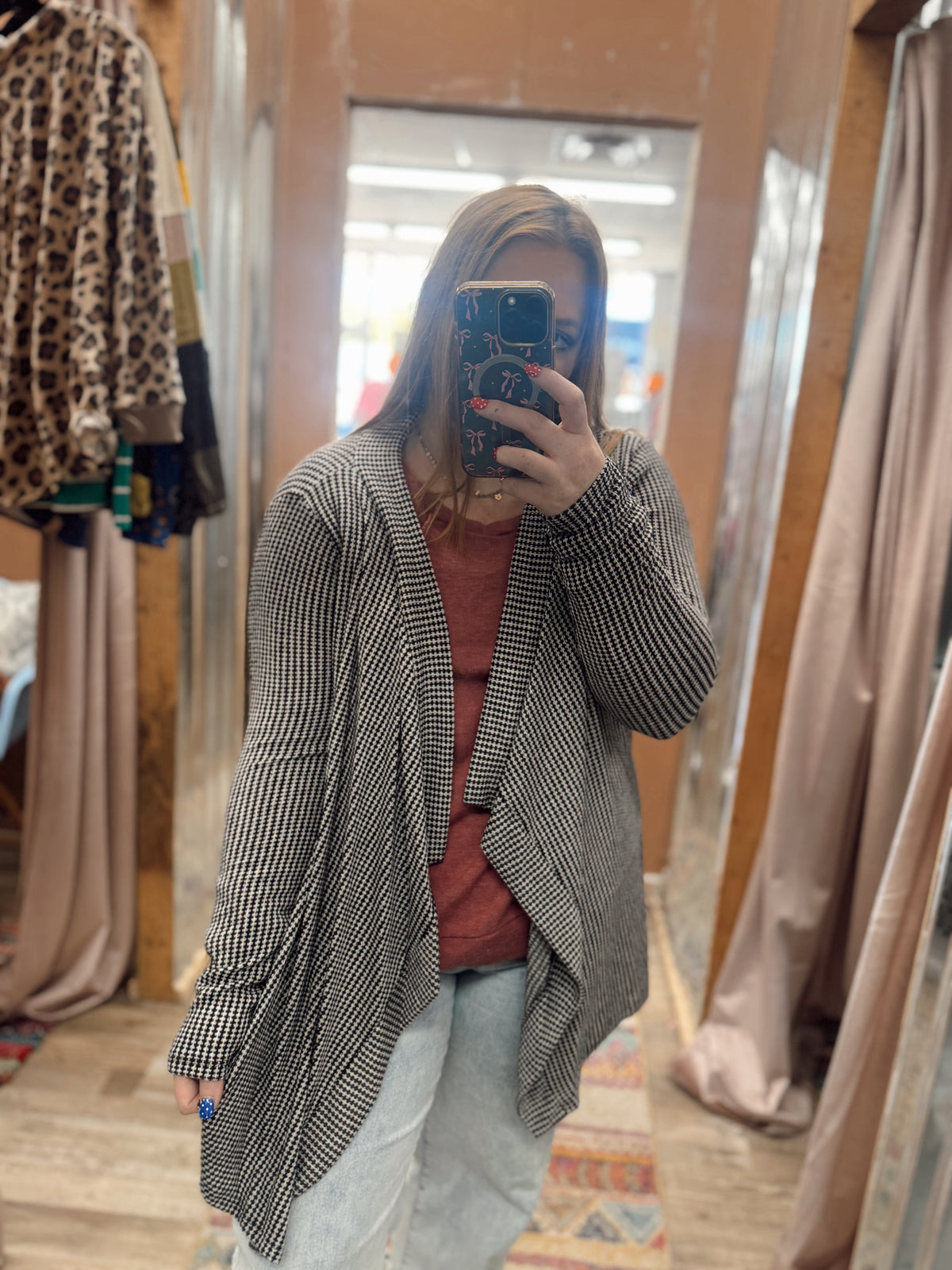 DB - Black A Line Cardigan